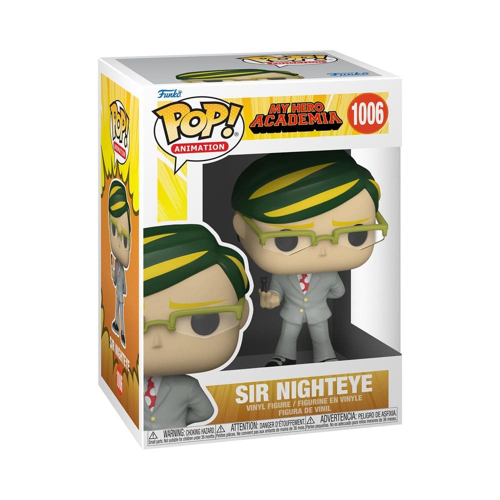 Boneco de vinil Funko POP Animation My Hero Academia Sir Nighteye