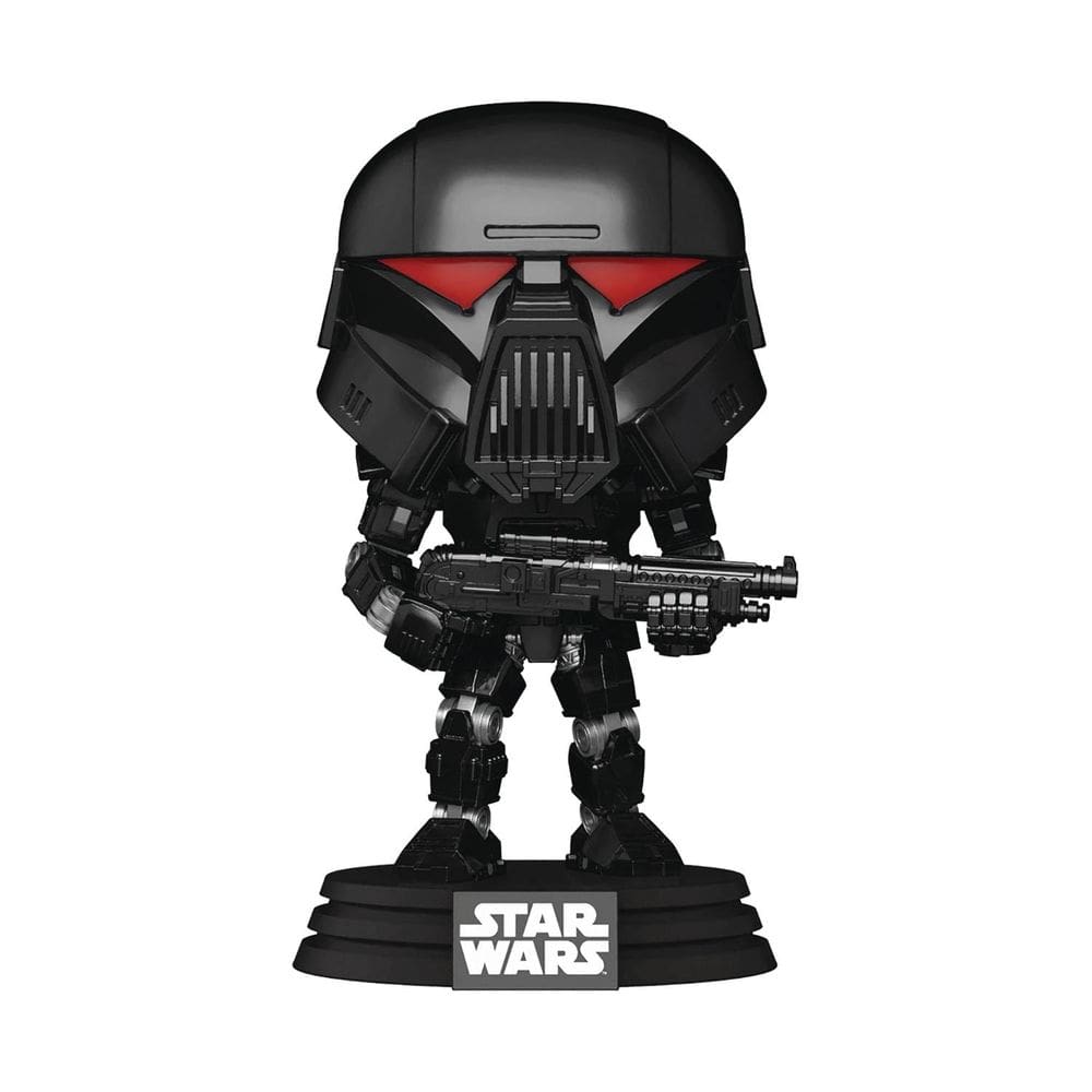 Boneco de ação Funko Pop! Star Wars: O Soldado Negro Mandaloriano