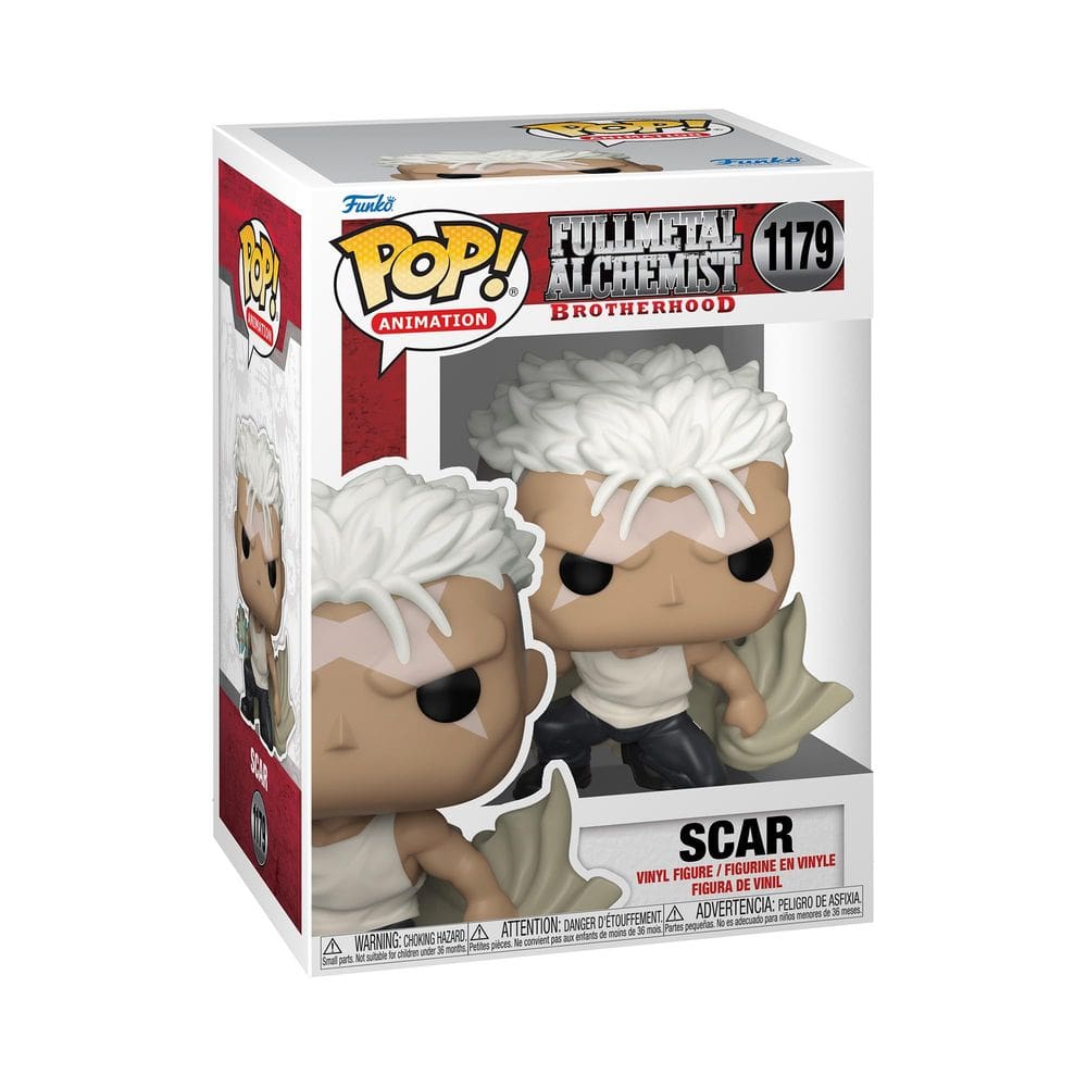 Funko Pop! Animação Full Metal Alchemist Brotherhood Scar
