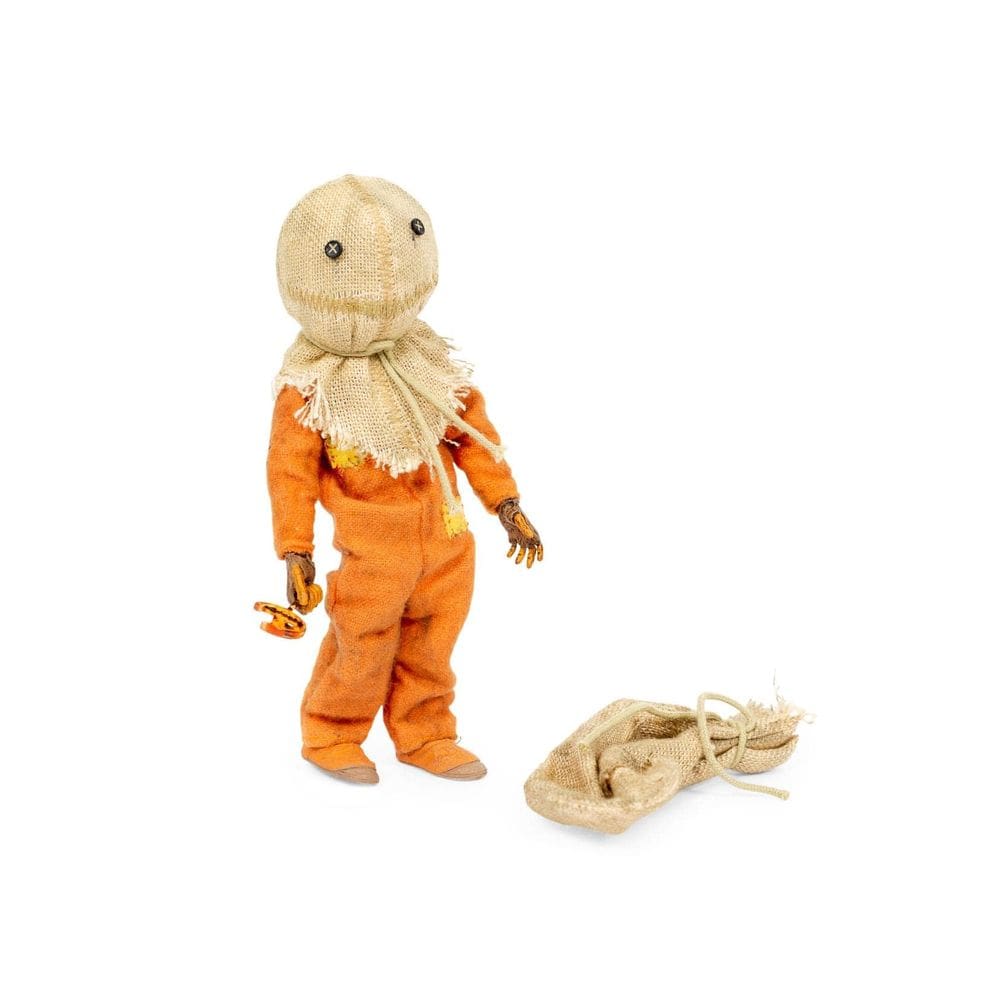 Figura de ação: balança de tecido NECA Trick R Treat Sam de 8 polegadas