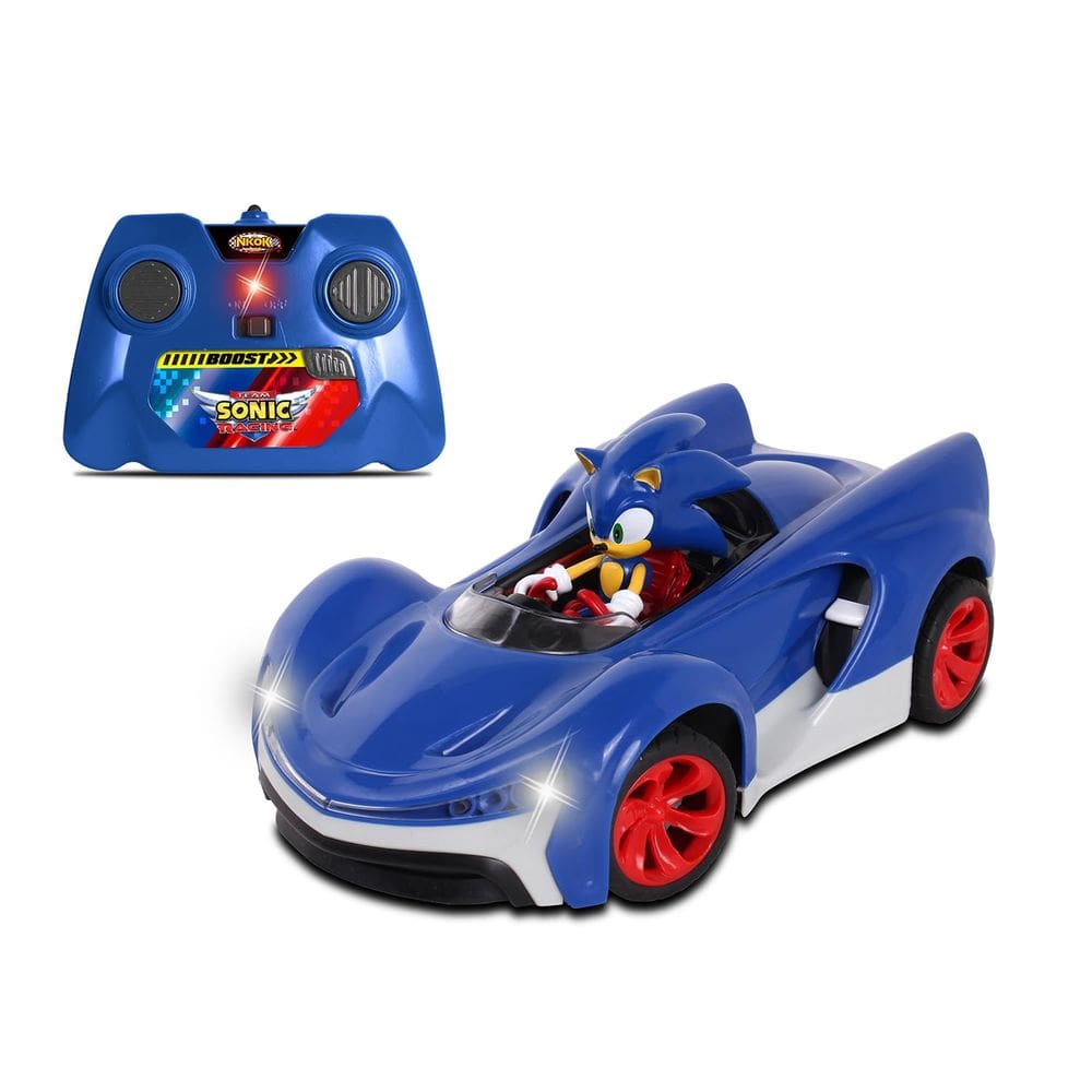 Carro de brinquedo NKOK Team Sonic Racing Radio Control Turbo Boost
