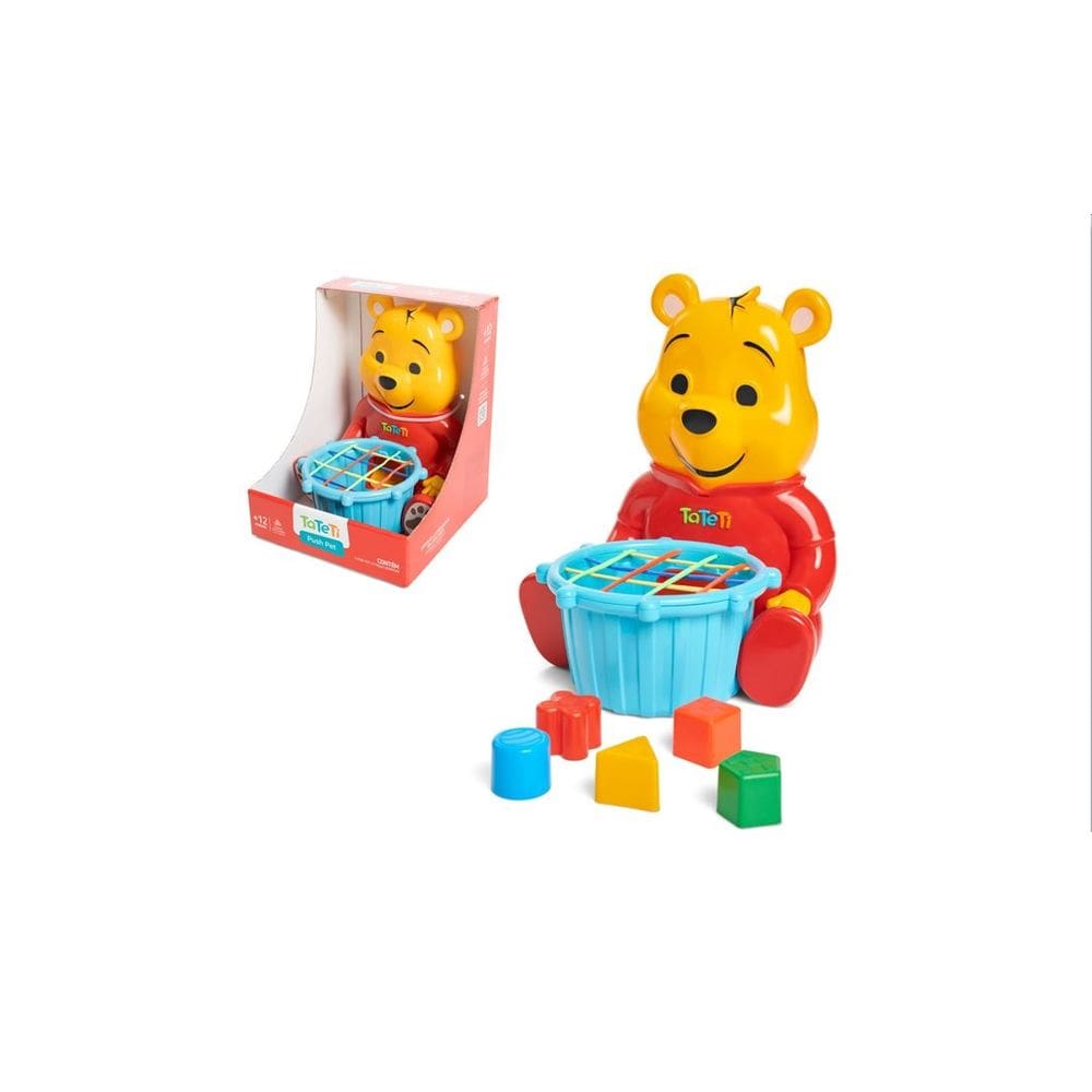 Brinquedo Didático Push Pet Pooh - Tateti