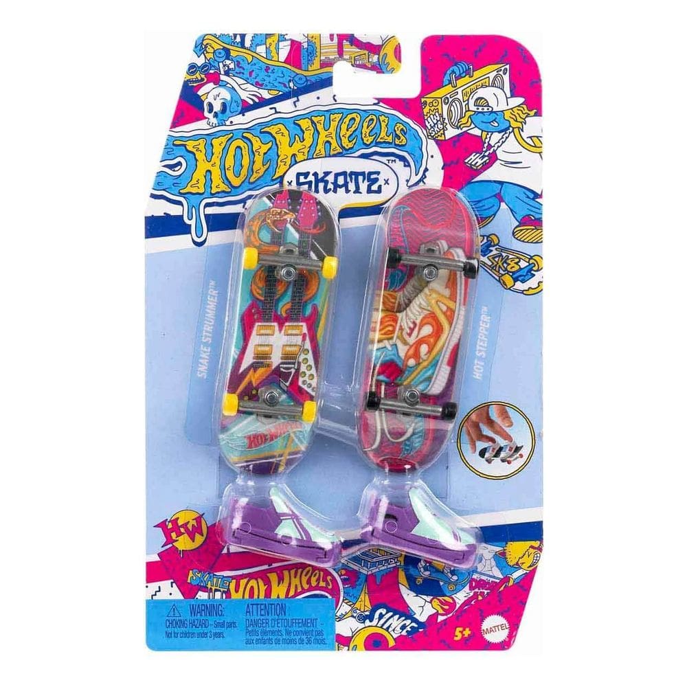 Skate - Miniatura de Dedo Retro - Roxo MATTEL