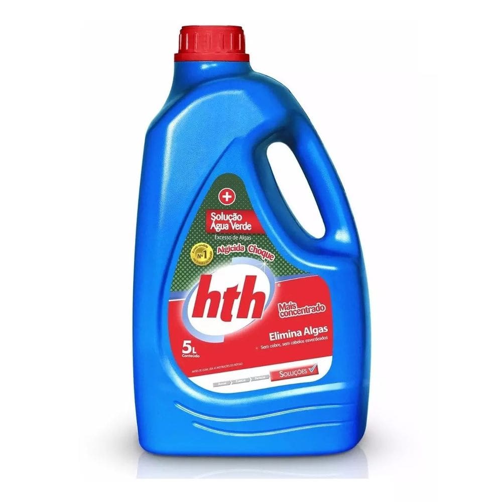 Hth Solução Água Verde Galão 5L