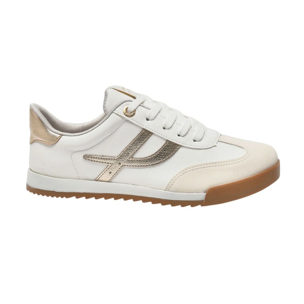 Tenis Casual Feminino Via Marte Metalizado Conforto 237-003