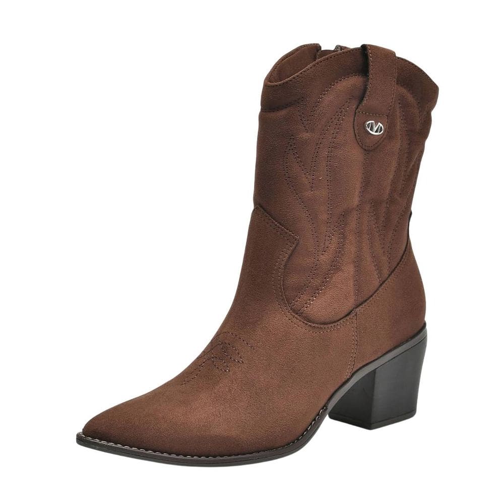 Bota Country Feminina Conforto Cano Médio Elegante Via Marte