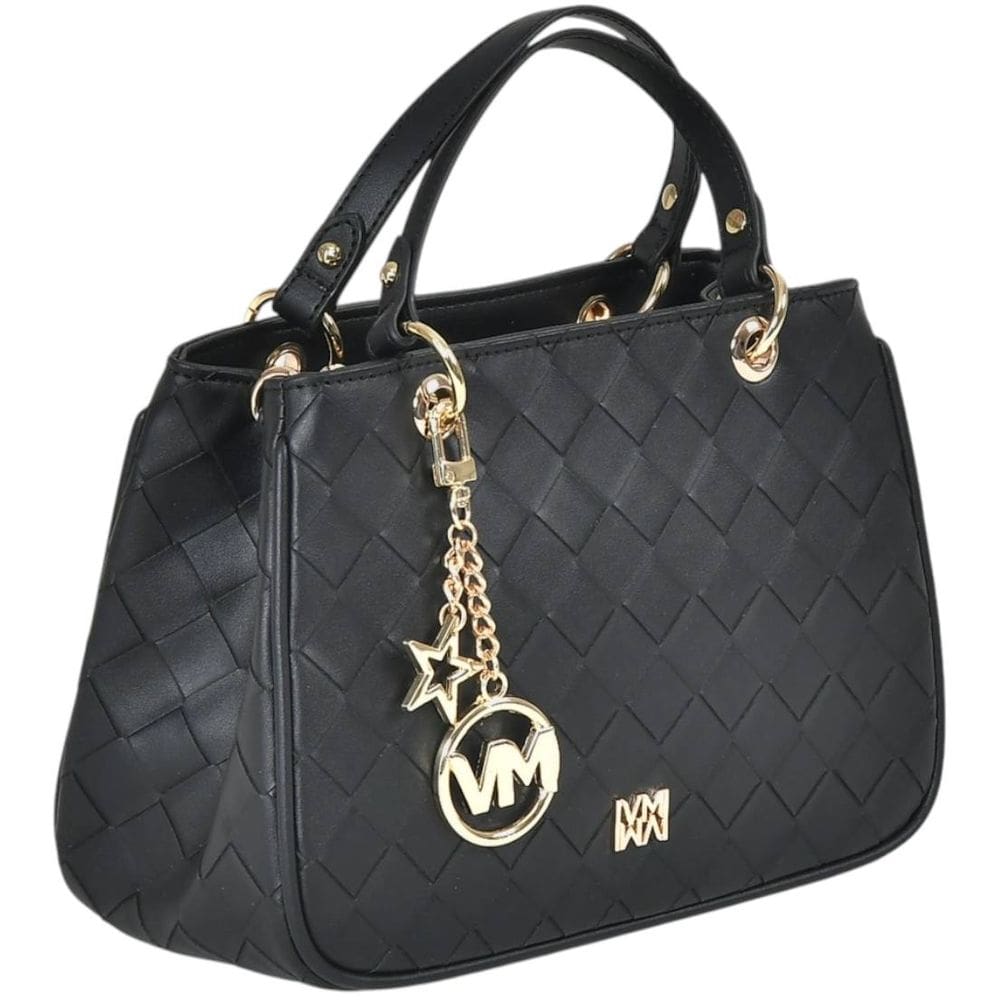 Bolsa Feminina Tote Tressê De Mão Chaveiro Chic Via Marte