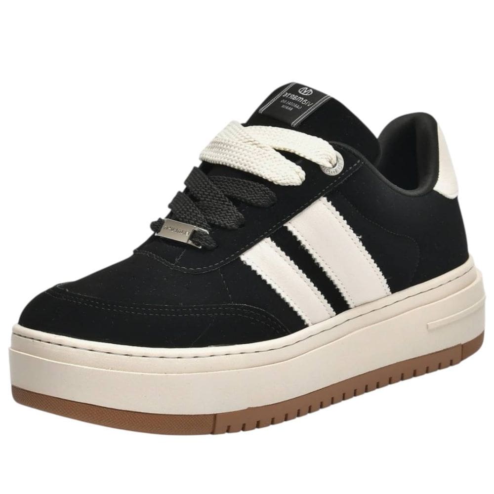 Tênis Feminino Flatform Conforto Moderno Casual Via Marte