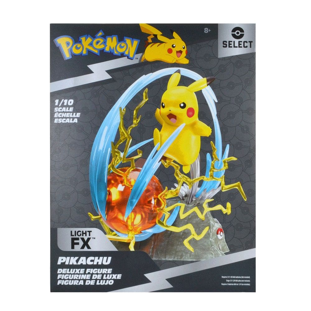 Pokemon - Boneco Colecionável De Luxo - Pikachu