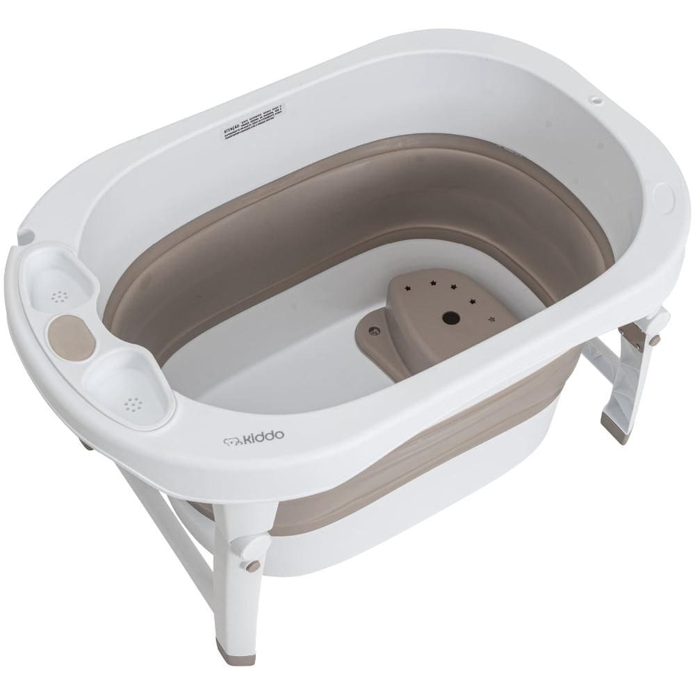 Banheira Ofurô Infantil Kiddo Oyster+ Cappuccino Dobrável