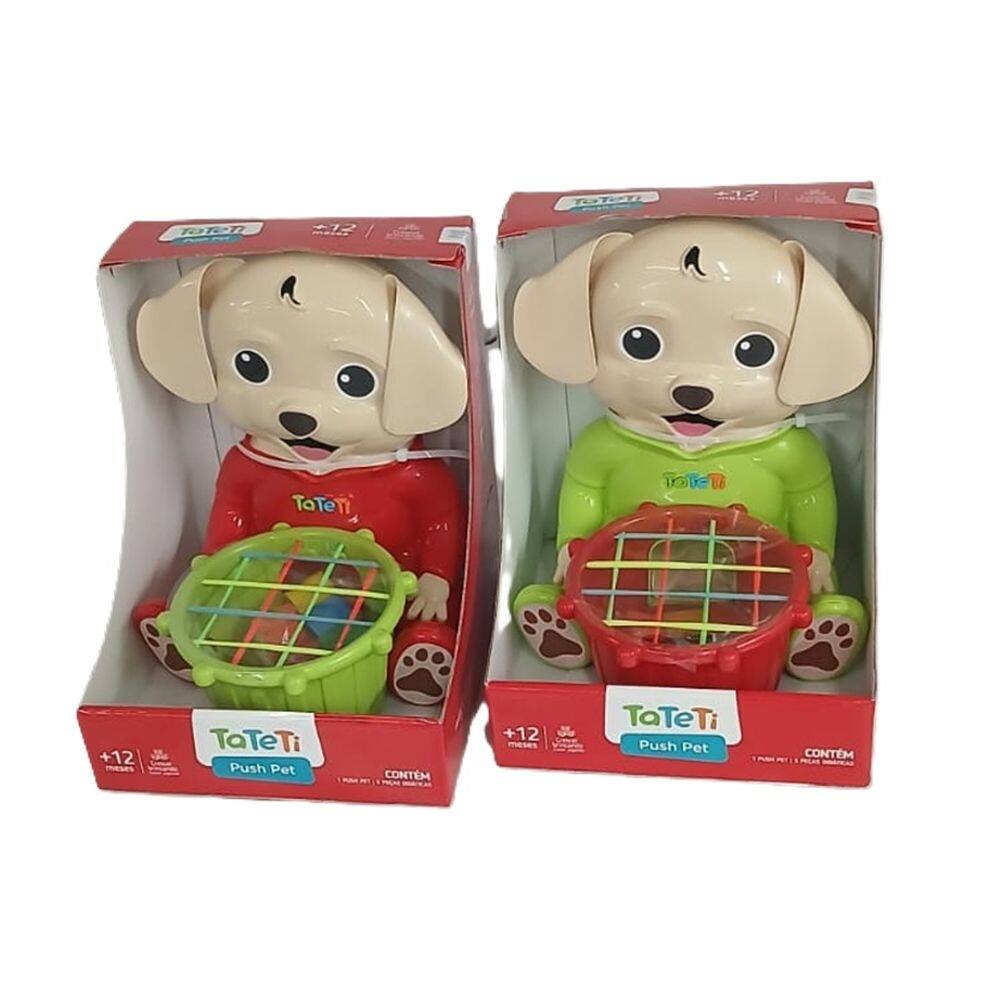 Brinquedo Didático Push Pet Dog - Tateti