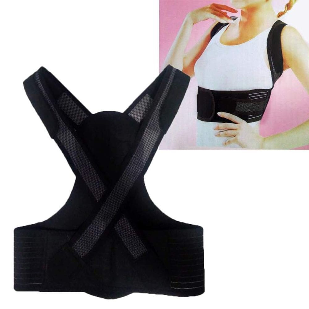 Corretor Postural Coluna e Lombar Reforçado Tamanho G