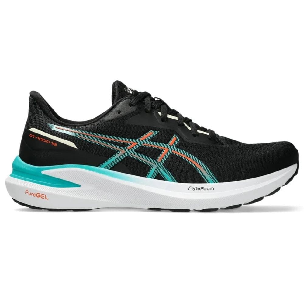 Tênis Asics GT-1000 13 - Masculino - Preto-Verde