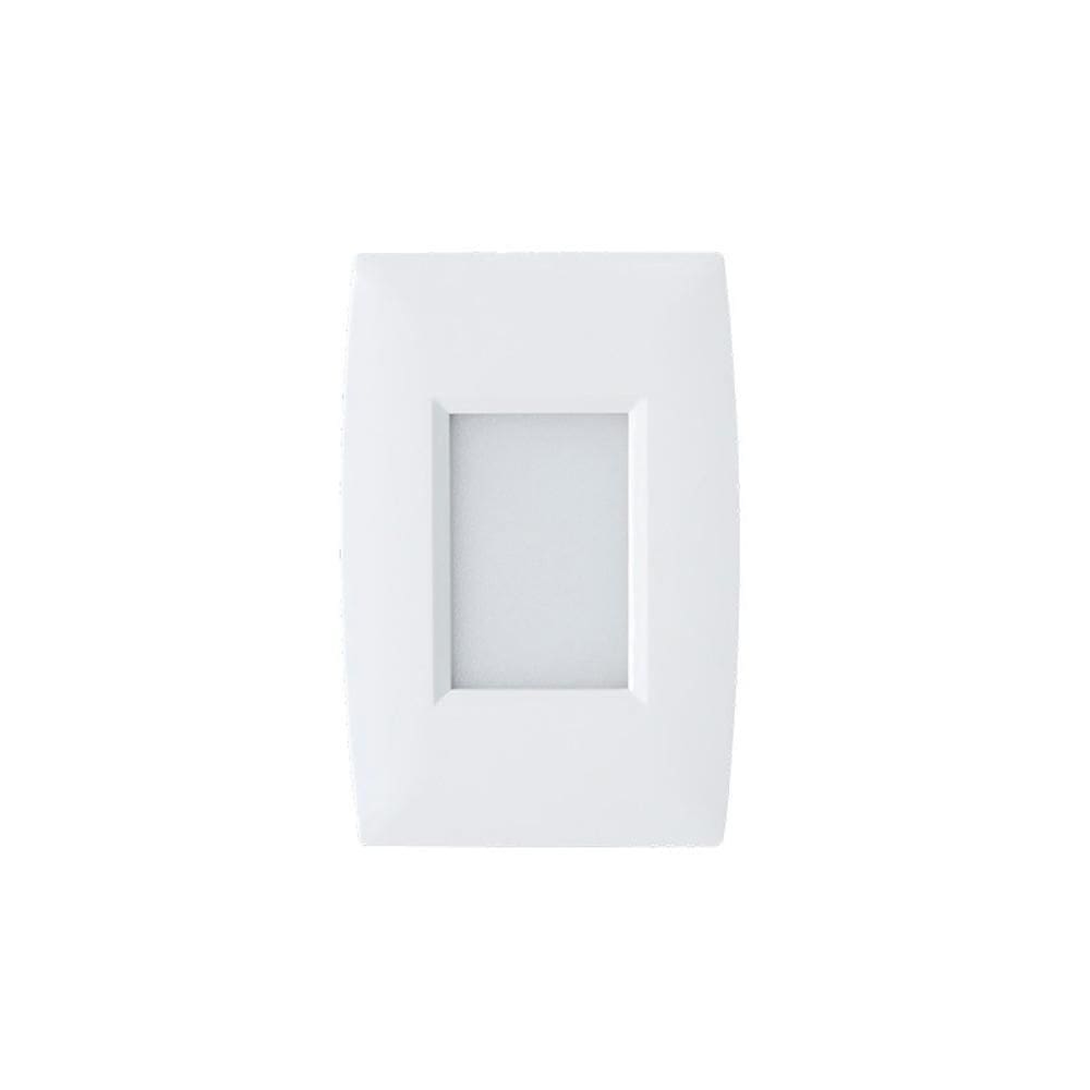 Balizador Led Embutir Cine Direct 3000K Branco Taschibra