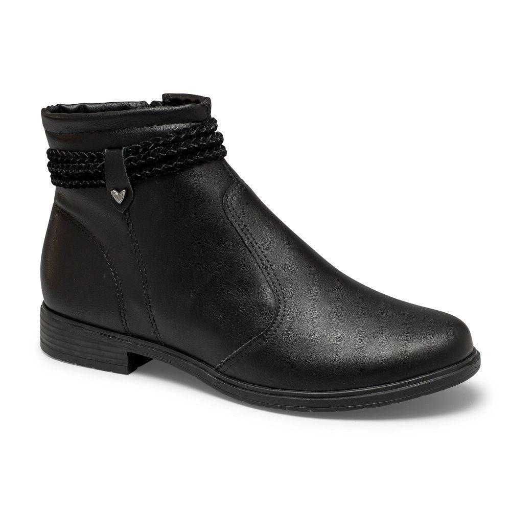 Bota Feminino Mississipi Cano Curto Salto Baixo