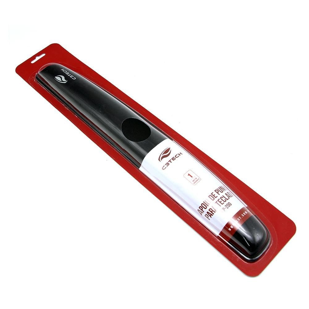 Apoio de Punho para Teclado C3tech Kp-200 Preto