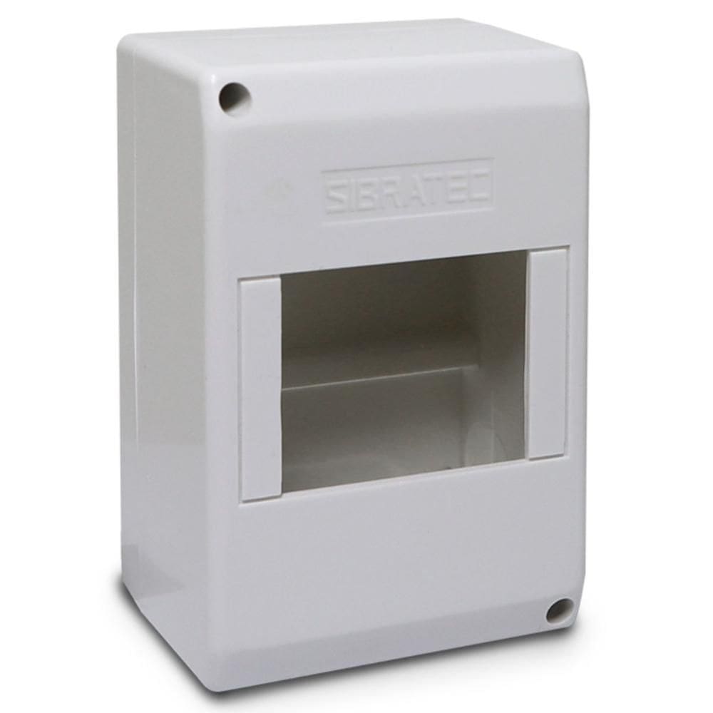 Caixa Plástica Sobrepor Disjuntor DIN 3 ou 4 Polos Sibratec