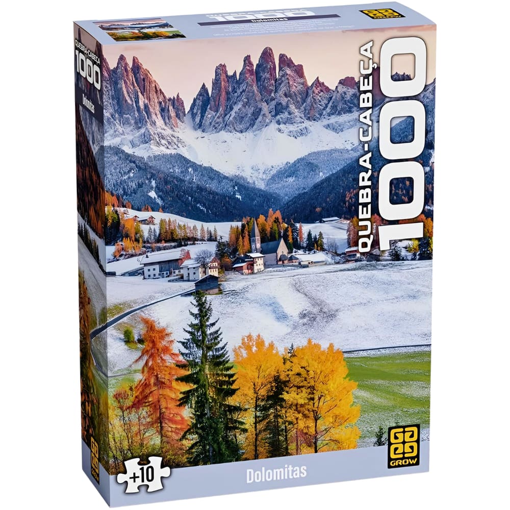 Quebra Cabeça Puzzle 1000 Peças Dolomitas Grow