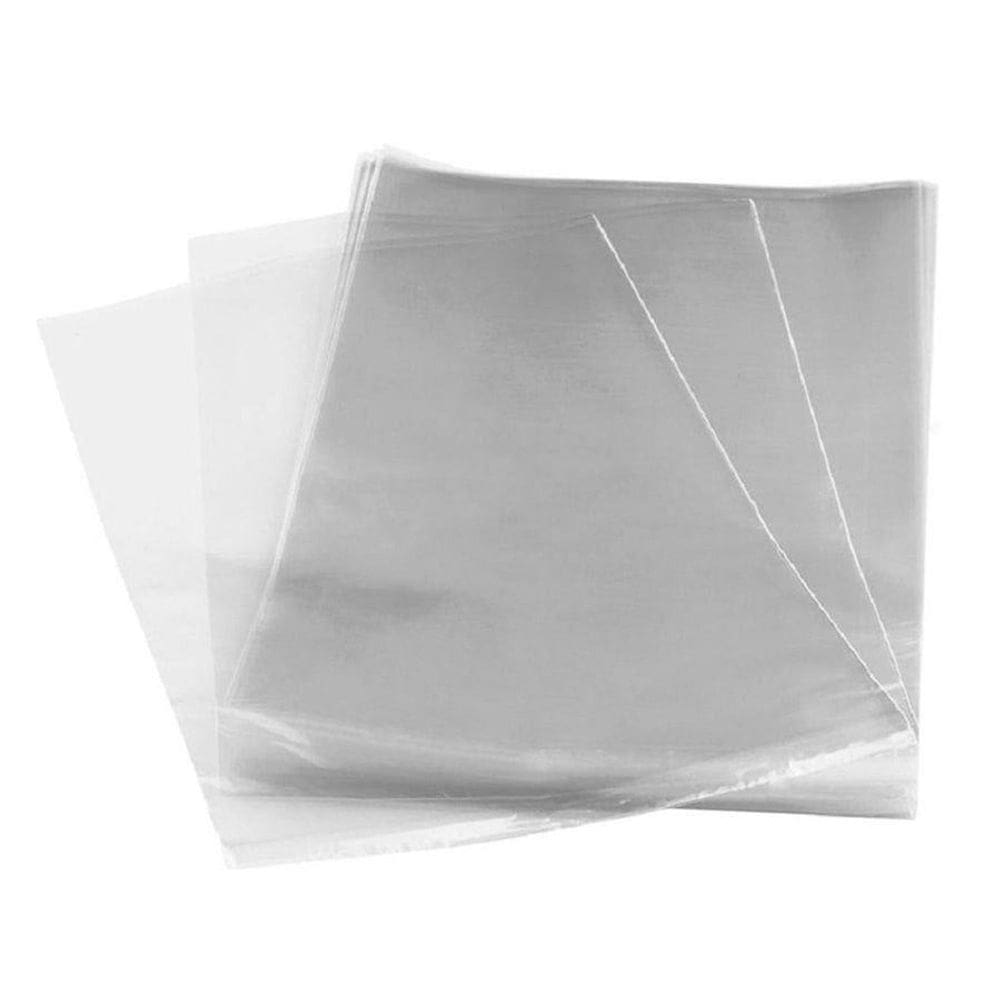 Saco Plástico Incolor 20X29Cm Com 100 Unidades