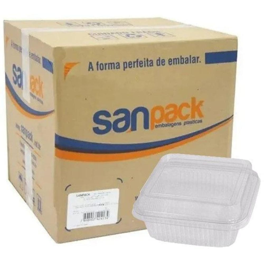 Embalagem Quadrado Para Doce Pequeno Sanpack S-641 C/300