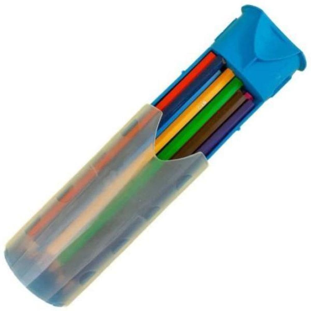 Lápis De Cor Cis Criatic Color Case Azul 12 Cores