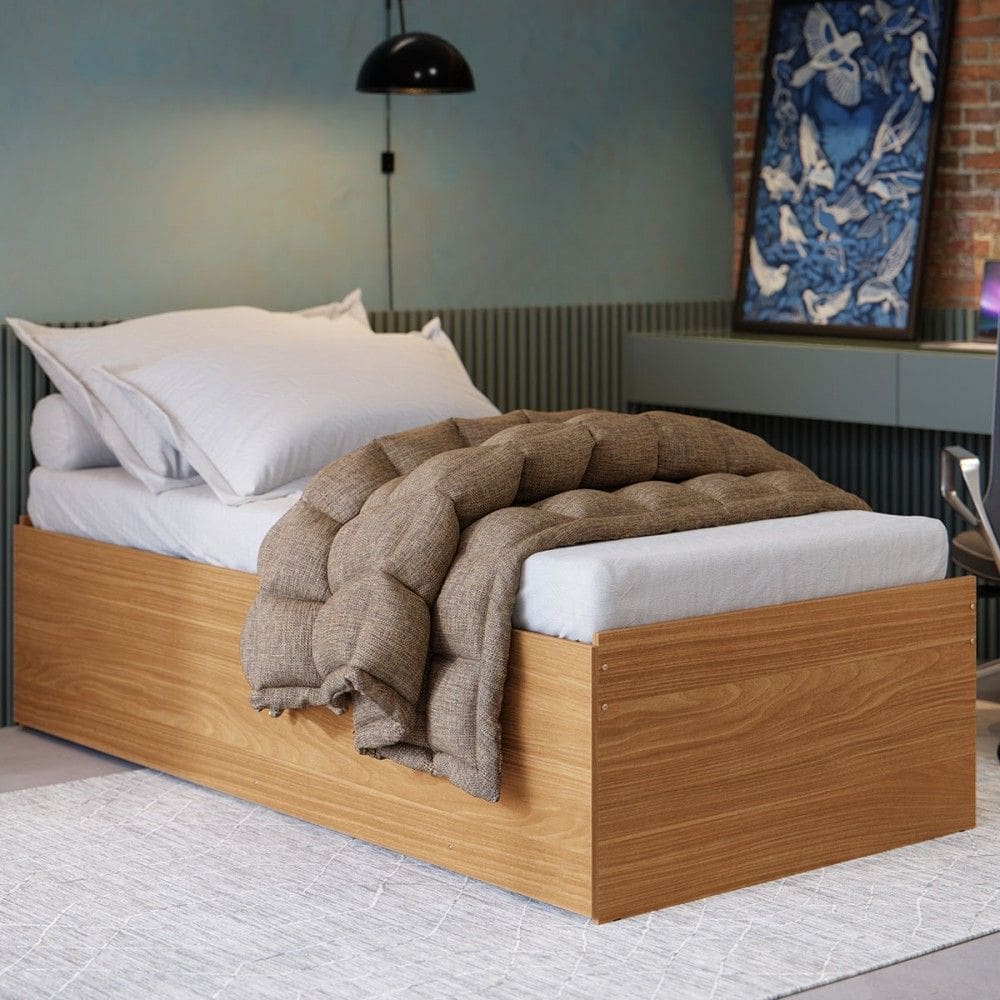 Cama Solteiro Bicama Matrix Flex Natural - Tebarrot