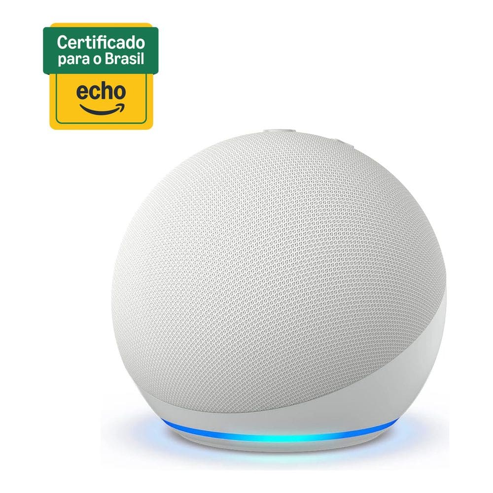 Alexa Echo Dot 5ª Geração Assistente Virtual Alexa Branco Amazon