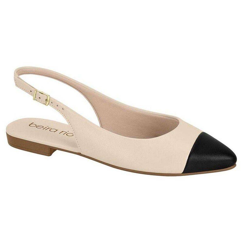 Sapato Feminino Beira Rio Mule Bico Redondo