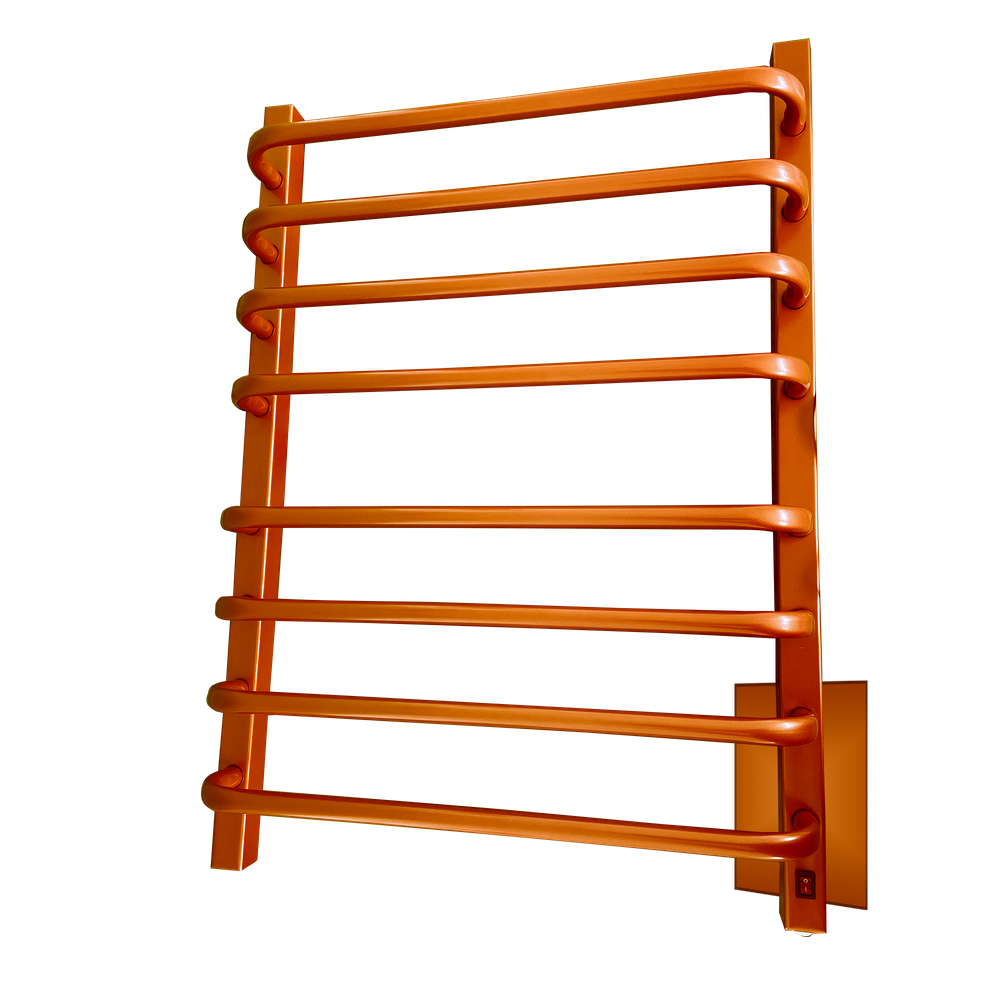 Toalheiro Termico Grande Bronze 220V Fio Oculto Direito