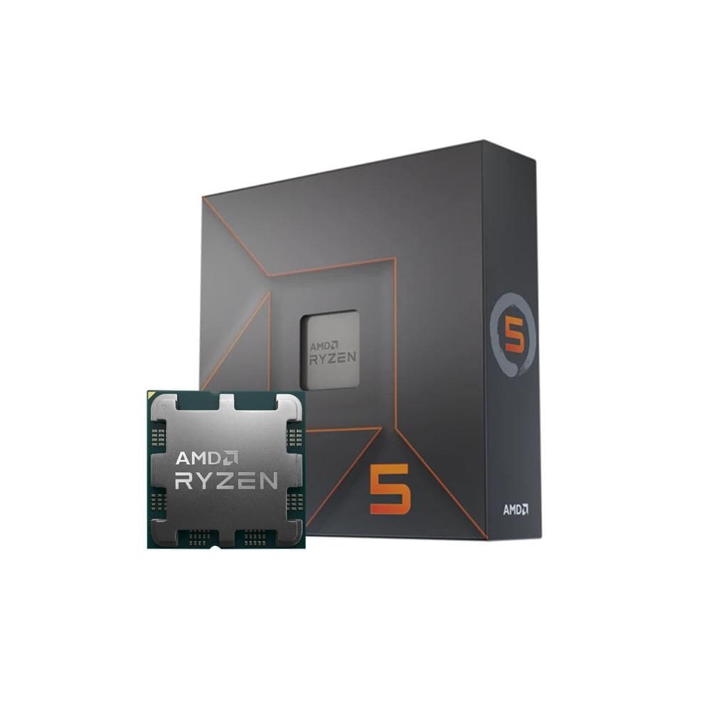 Processador Amd Ryzen 5 7600X 100-100000593WOF Sem Cooler