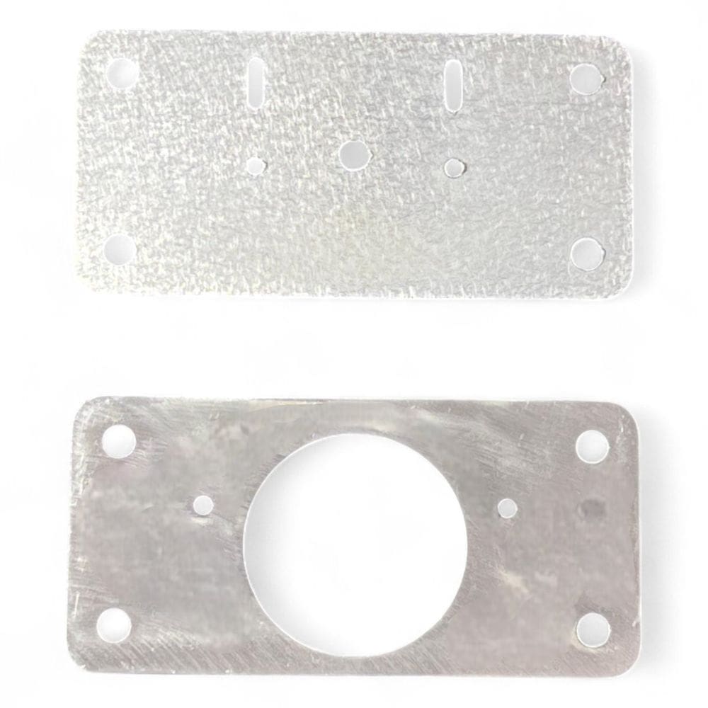 Kit Placa Reparo Dobradiça Porta Armário MDF