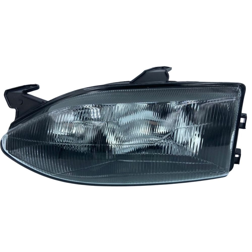 Farol Palio G1 Mascara Negra 96 Á 00 Foco Duplo Vidro Esquerdo/Motorista