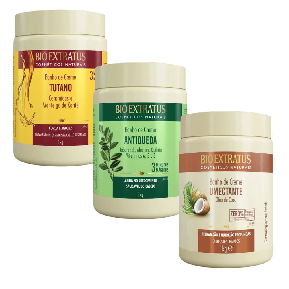 Cronograma Capilar Bio Extratus  Fortalecedor 1kg