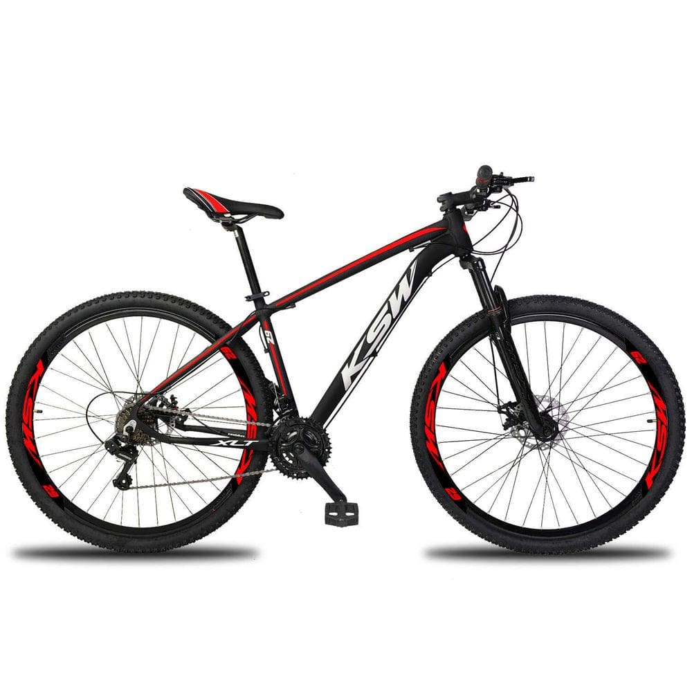 Bicicleta Aro 29 Ksw xlt Câmbio Shimano 21v Alumínio Mtb