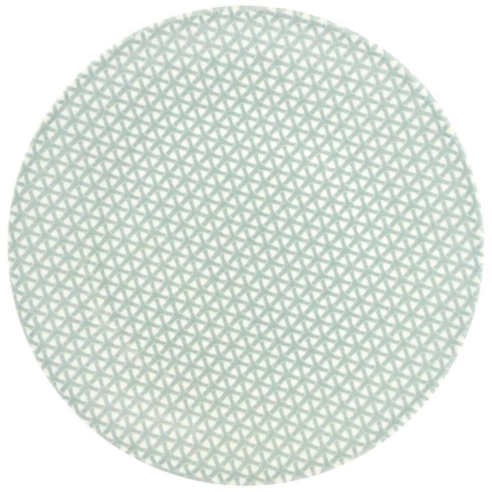 Prato Raso Jantar Porcelana Merci 25Cm