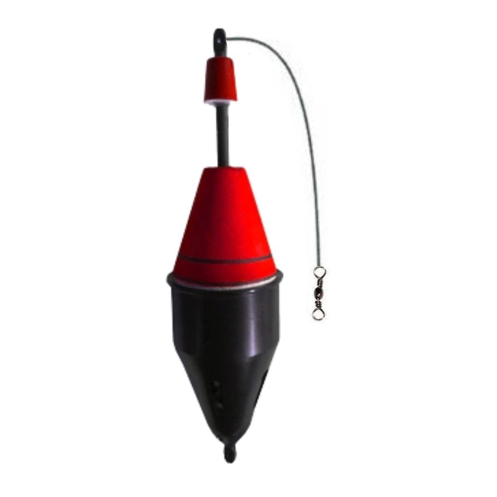 Boia Cevadeira 80 Gramas Vermelho com Copo Preto - Apoio Pesca