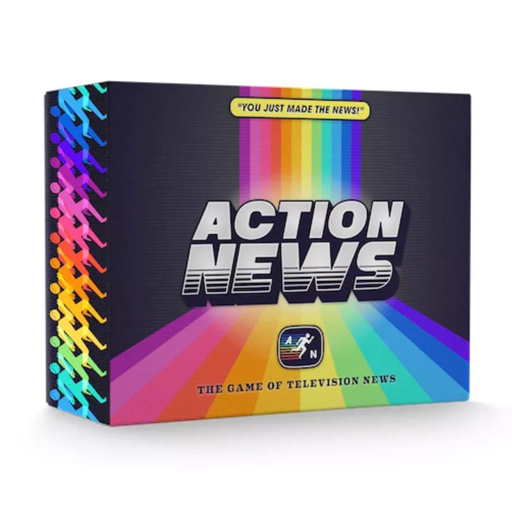 Jogo de tabuleiro Golden Bell Studios Action News: The Game of Television News