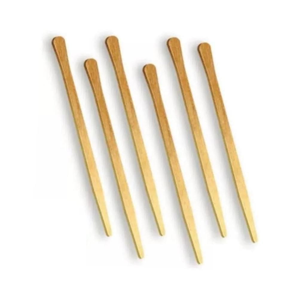 Mexedor / Palheta De Madeira Para Café 9Cm Com 200Un