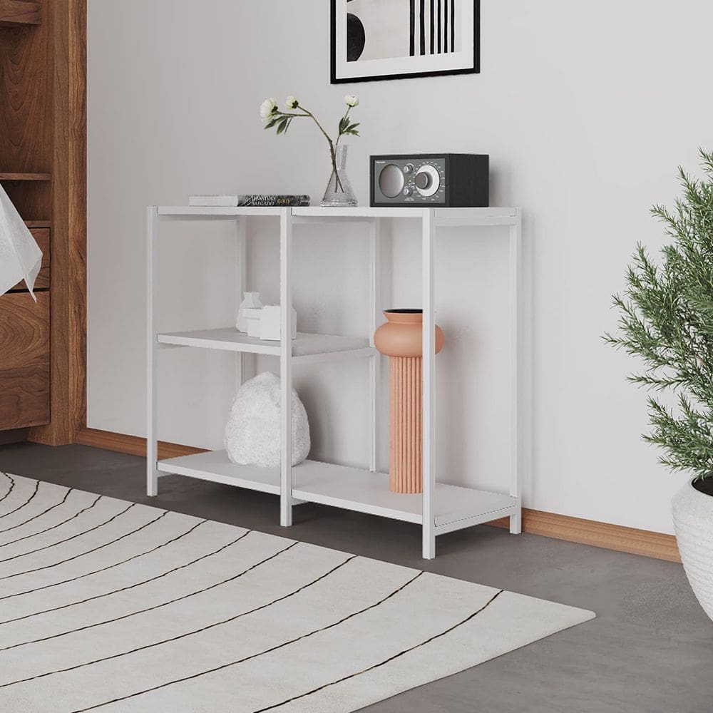Aparador Industrial Artesania Branco 95cm