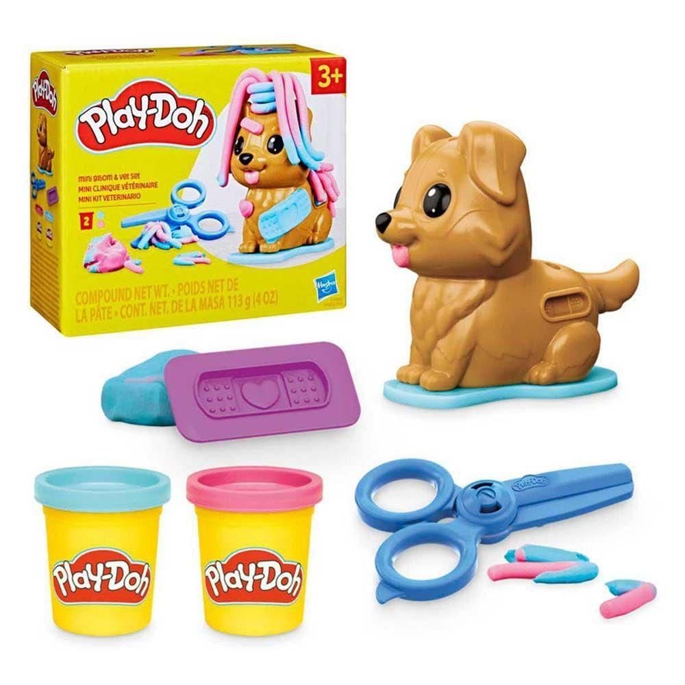 Massa de Modelar Play-Doh Mini Kit Veterinário - Hasbro
