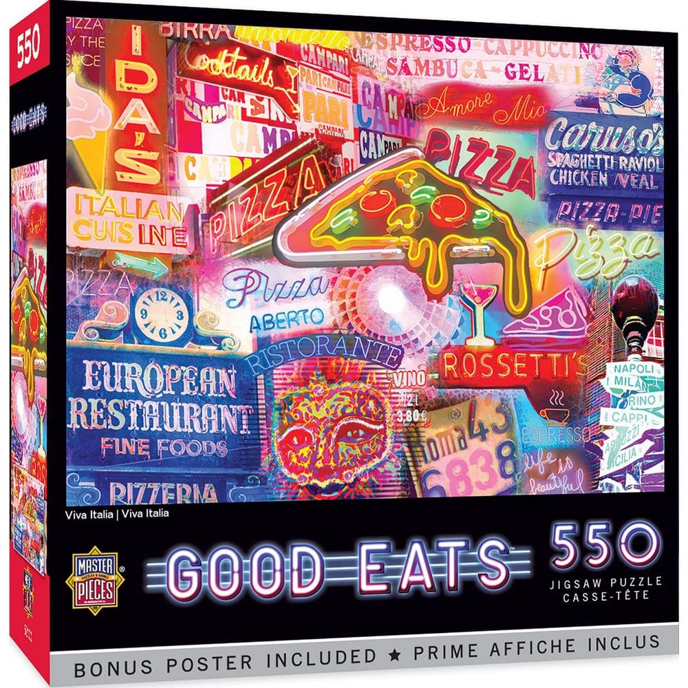 Quebra-cabeça MasterPieces Viva Italia 550 peças
