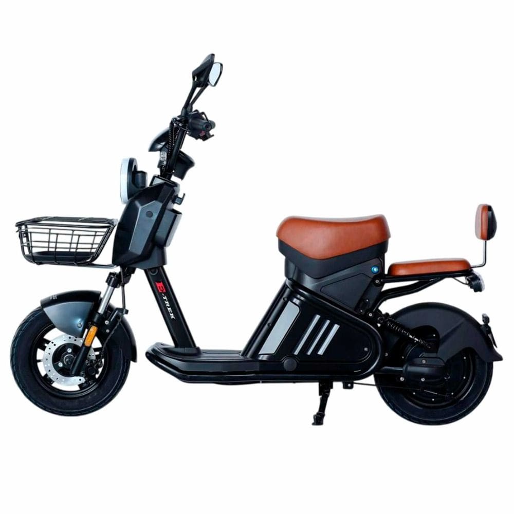Scooter Elétrica - Duos E-Trek - 1000w Preta - Duos Bikes