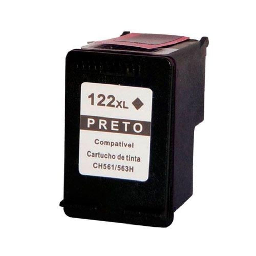 Cartucho Compatível 122xl Preto Deskjet 1000 | 1050 | 1055