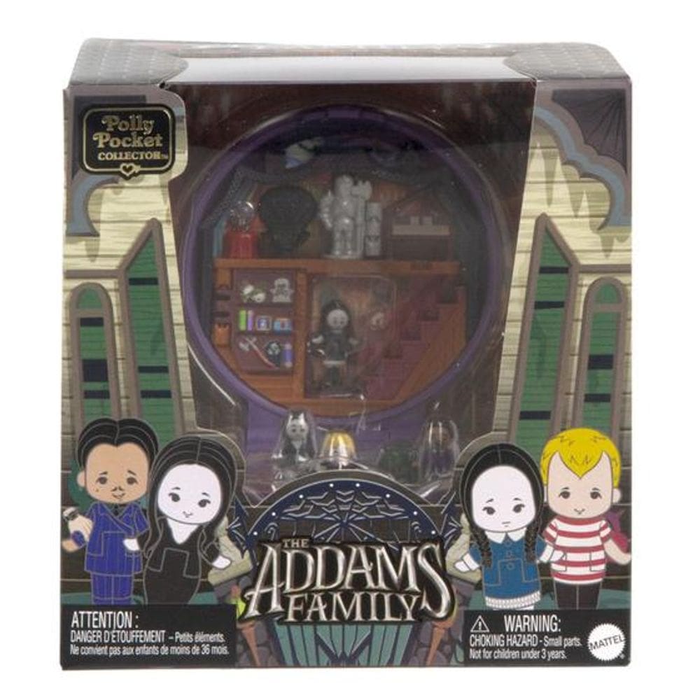 Polly Compacto Edição de Colecionador - A Familia Addams - Mattel HXW25