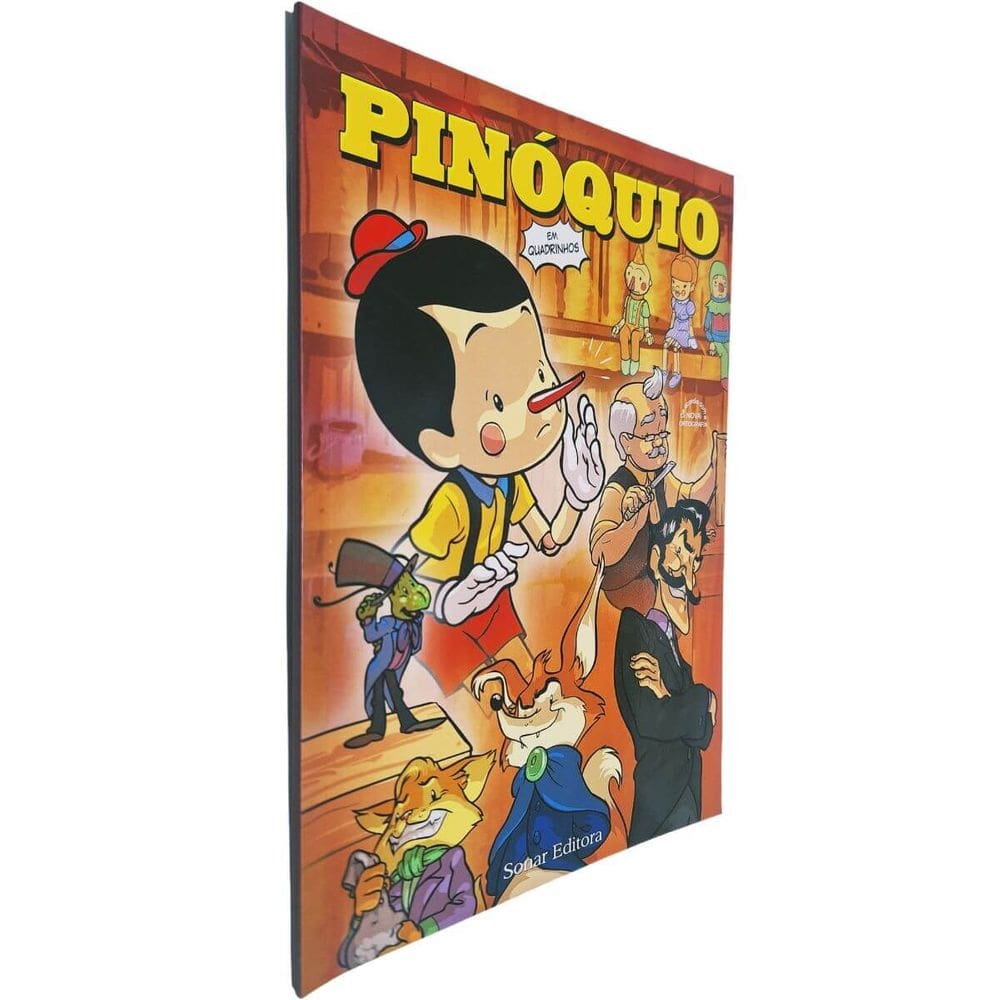 Pinóquio Em Quadrinhos Adaptação do Clássico da Literatura de Carlo Collodi