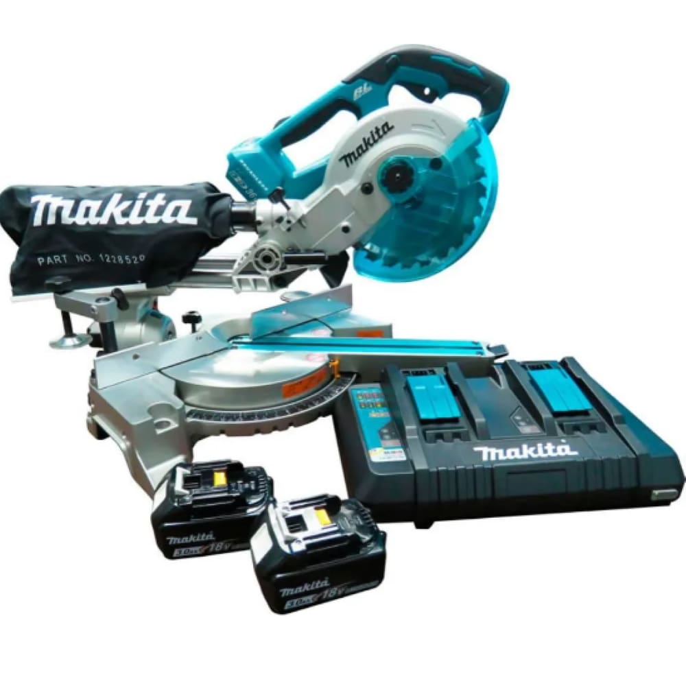 Serra Circular De Esquadria 36V 190mm MAKITA DLS714PF2 220V