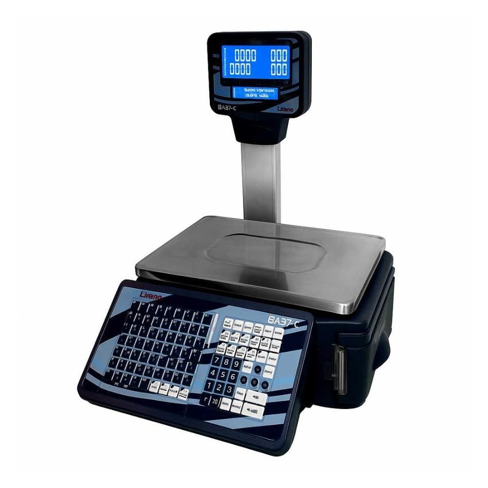 Balança Etiquetadora 31kg com Coluna Web/Wifi BA37C - Urano