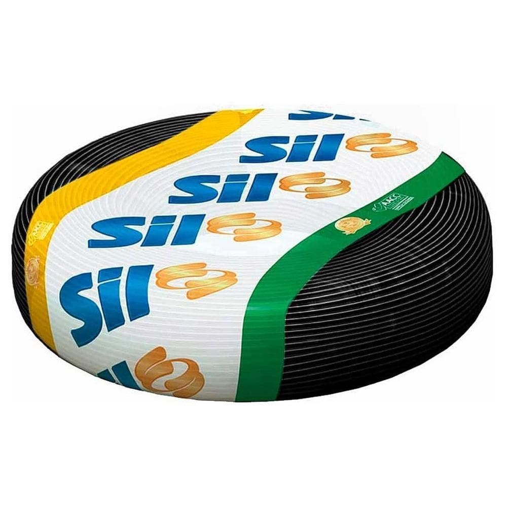 Cabo Flexível 6mm² 25m Preto - Sil