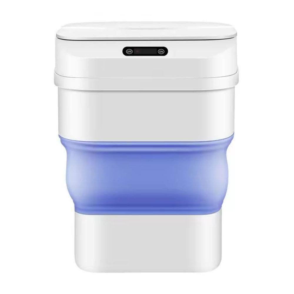 Lixeira Automática Sensor Smart A Prova D`água Azul