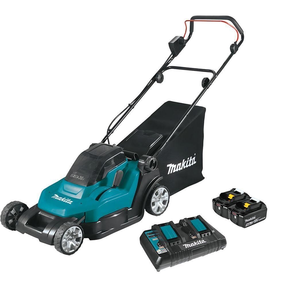 Carrinho Cortador De Grama Sem Fio 36v Dlm432pt2 Makita 220V